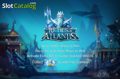 Скрин2. Riches of Atlantis (Dream Tech) слот