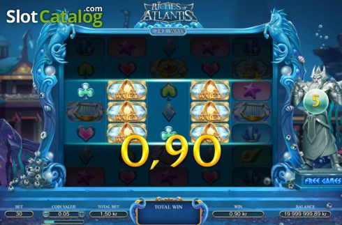 Скрин5. Riches of Atlantis (Dream Tech) слот