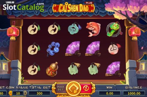 Скрин2. Cai Shen Dao PLUS слот
