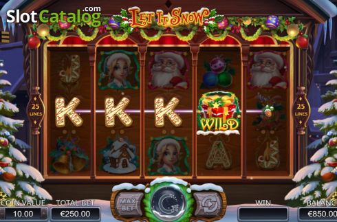 Скрин6. Let It Snow (Dream Tech) слот