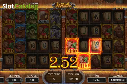 Скрин9. Brawl At The Red Cap Inn слот