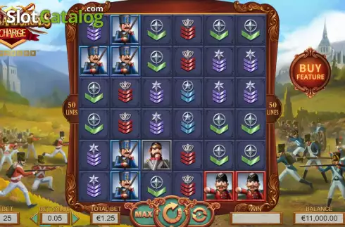Скрин2. Sabres and Swords Charge Gigablox слот