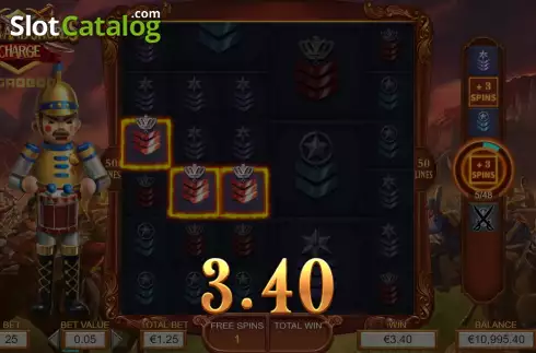Скрин6. Sabres and Swords Charge Gigablox слот
