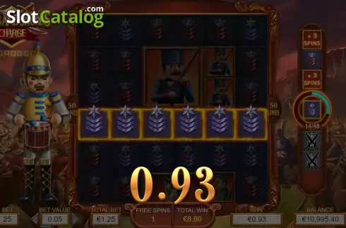 Скрин8. Sabres and Swords Charge Gigablox слот