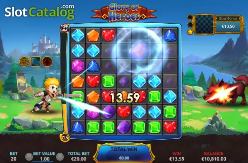 Скрин4. Glory of Heroes Remastered слот