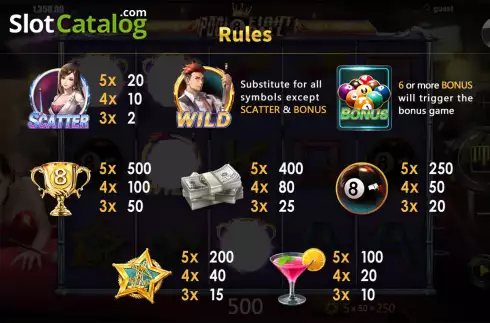 Скрин8. Pool Eight Ball слот