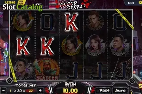 Скрин3. Blood Street слот