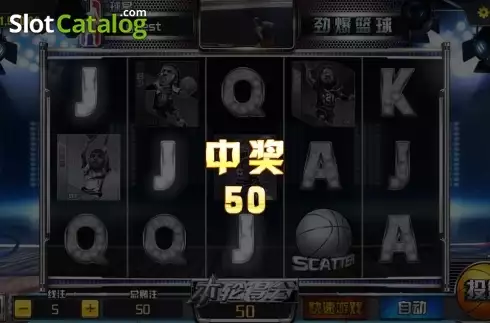 Скрин3. Crazy Basketball слот