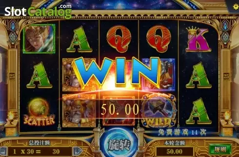 Скрин3. Wrath of Thor (Dream Tech) слот