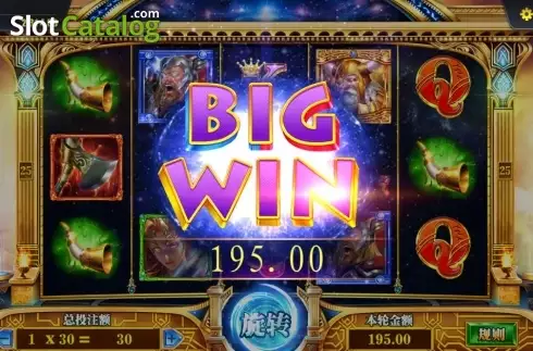 Скрин4. Wrath of Thor (Dream Tech) слот