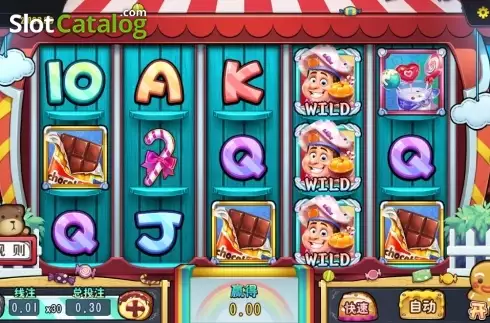 Скрин2. Candy House слот