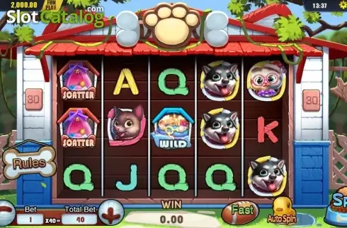 Скрин2. Pet House слот