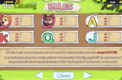 Скрин5. Pet House слот