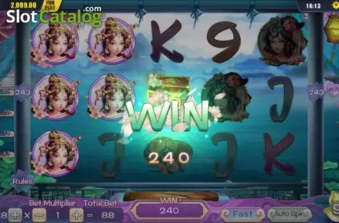 Скрин4. Four Beauties (Dream Tech) слот