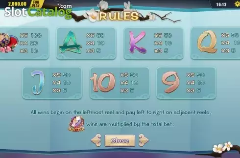 Скрин6. Four Beauties (Dream Tech) слот