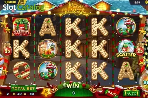 Скрин2. Merry Xmas (Dream Tech) слот
