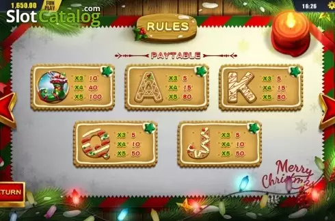 Скрин6. Merry Xmas (Dream Tech) слот