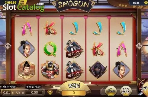 Скрин2. Shogun (Dream Tech) слот
