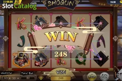 Скрин3. Shogun (Dream Tech) слот