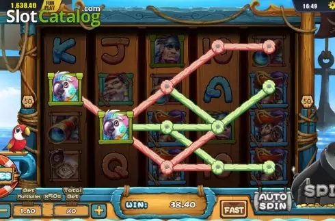 Скрин3. Pirates Treasure (Dream Tech) слот