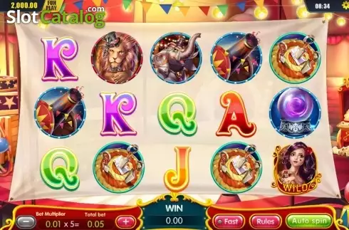 Скрин2. Crazy Circus (Dream Tech) слот