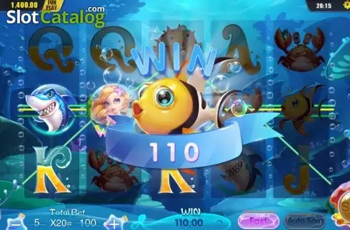 Скрин4. Blue Sea слот