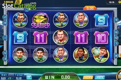 Скрин2. Football All Star слот