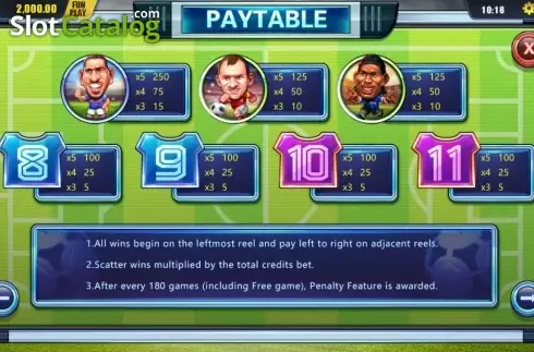Скрин6. Football All Star слот
