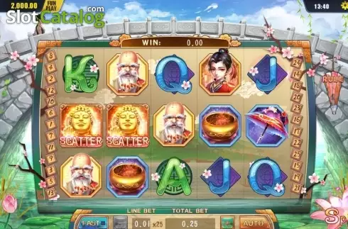 Скрин2. Tales of White Snake слот