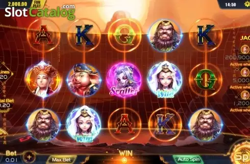 Скрин2. Demon Hunt to West слот