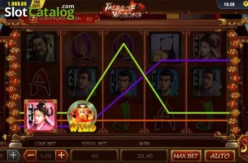 Скрин3. Tales of Wusong слот