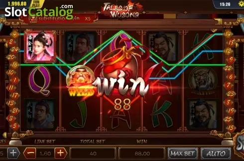 Скрин4. Tales of Wusong слот