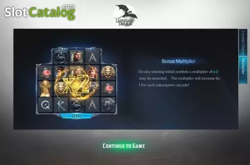Скрин2. Legendary Tales слот