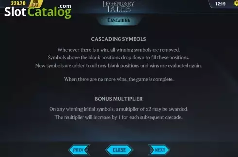 Скрин6. Legendary Tales слот