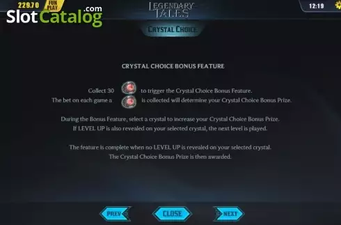 Скрин7. Legendary Tales слот