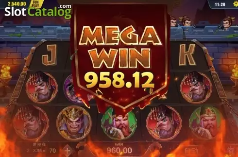 Скрин5. Clash of Three Kingdoms слот