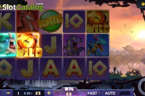 Скрин4. Dinosaur World слот