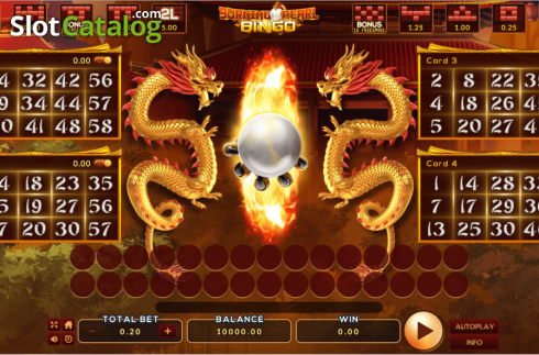 Скрин2. Burning Pearl Bingo слот