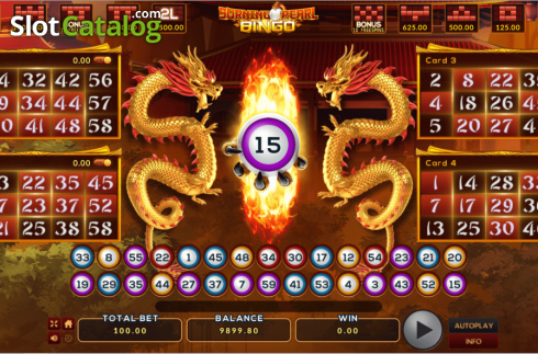 Скрин3. Burning Pearl Bingo слот