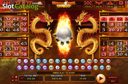 Скрин4. Burning Pearl Bingo слот