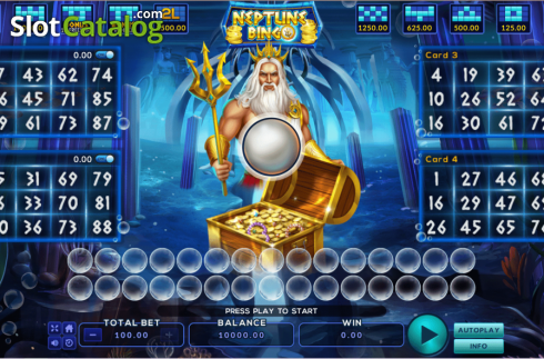 Скрин2. Neptune Bingo слот