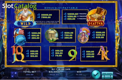 Скрин7. Neptune Bingo слот