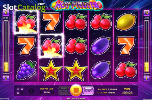 Скрин5. Hot Fruits (EAgaming) слот