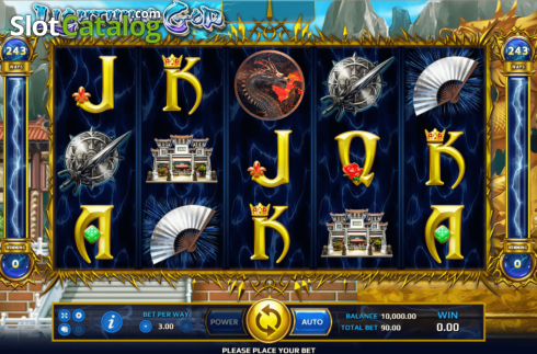 Скрин2. Lightning God слот