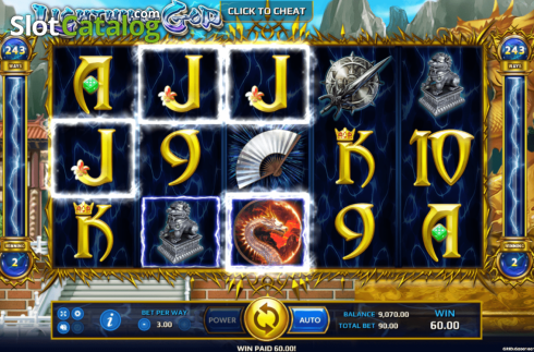 Скрин3. Lightning God слот