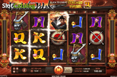 Скрин4. Bushido Blade слот