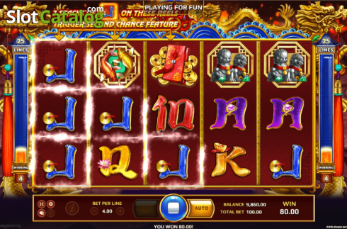 Скрин4. Dragon Powerflame слот