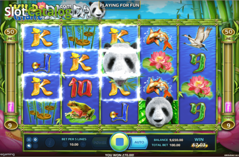 Скрин4. Wild Giant Panda слот