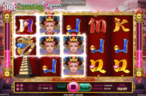 Скрин4. Empress Regnant слот