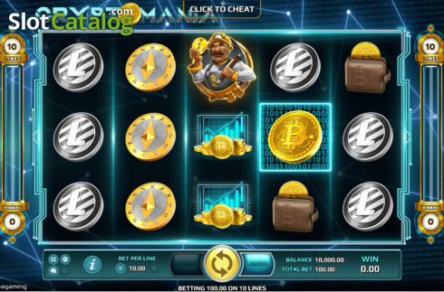 Скрин2. Cryptomania слот
